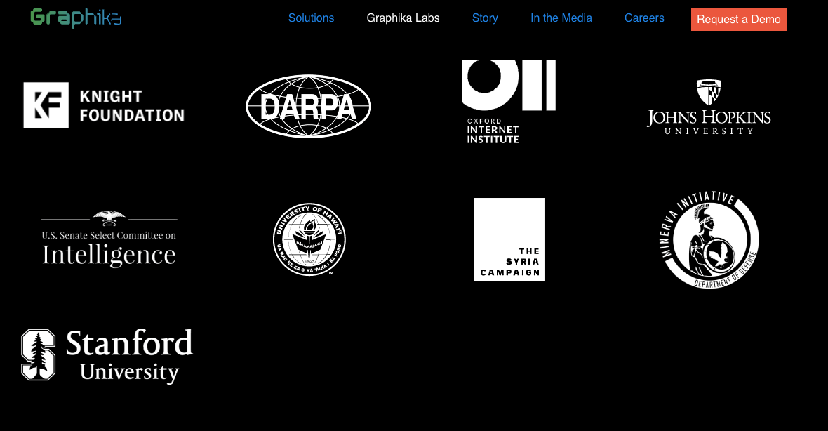 Graphika funding DARPA